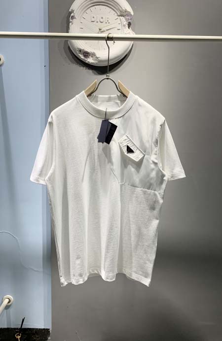 2025年3月19日高品質新作prada半袖Tシャツ HoH...