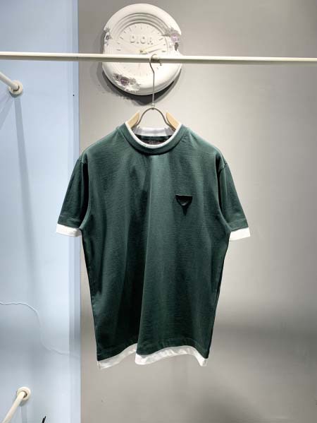 2025年3月19日高品質新作prada半袖Tシャツ HoH...