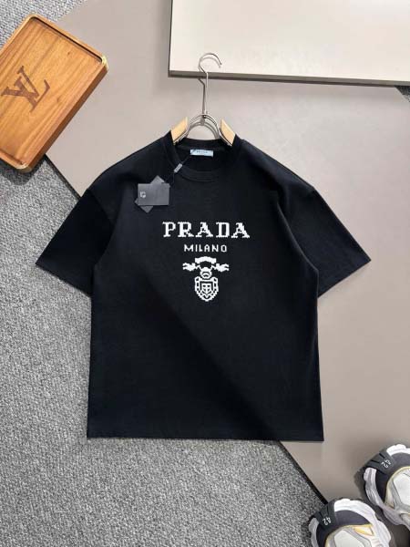 2025年3月19日高品質新作prada半袖Tシャツ HoH...