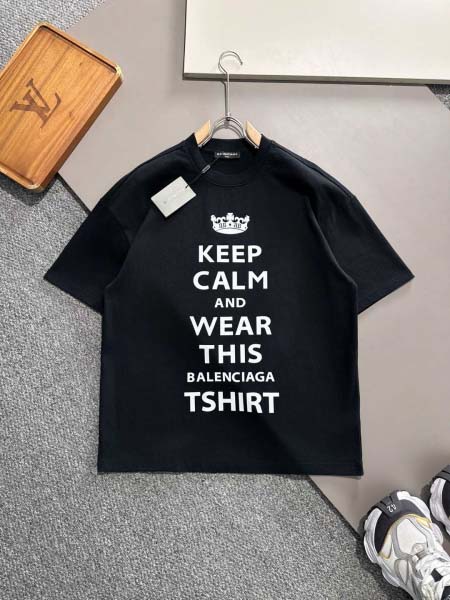 2025年3月19日高品質新作Balenciaga半袖Tシャ...