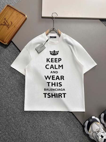 2025年3月19日高品質新作Balenciaga半袖Tシャ...