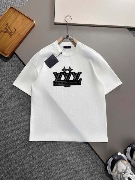 2025年3月19日高品質新作Louis Vuitton半袖...