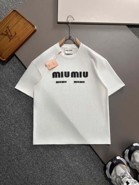2025年3月19日高品質新作MIUMIU半袖Tシャツ Ho...