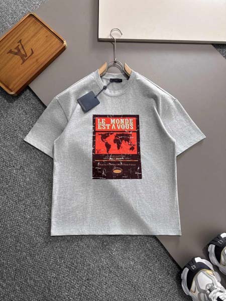 2025年3月19日高品質新作Louis Vuitton半袖...