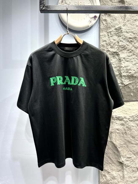 2025年3月19日高品質新作Prada半袖Tシャツ HoH...