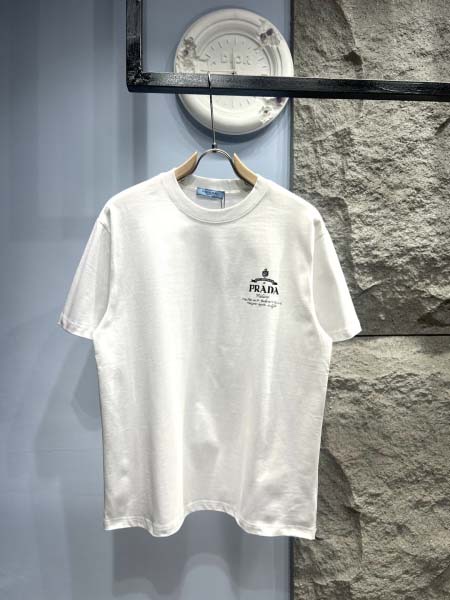 2025年3月19日高品質新作Prada半袖Tシャツ HoH...