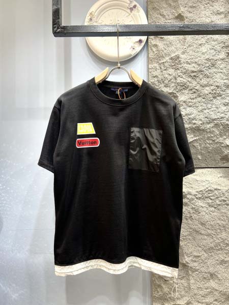 2025年3月19日高品質新作Louis Vuitton半袖Tシャツ HoHo工場