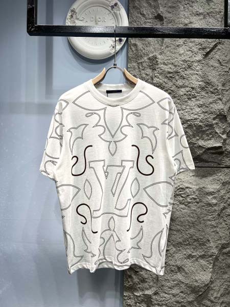 2025年3月19日高品質新作Louis Vuitton半袖...