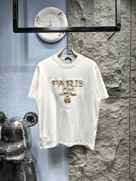 2025年3月19日高品質新作Prada半袖Tシャツ HoH...