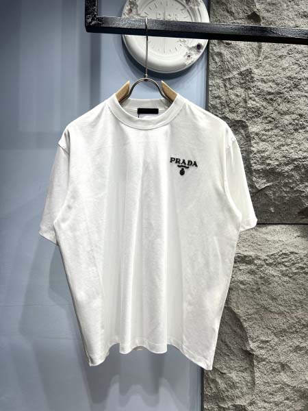 2025年3月19日高品質新作Prada半袖Tシャツ HoH...