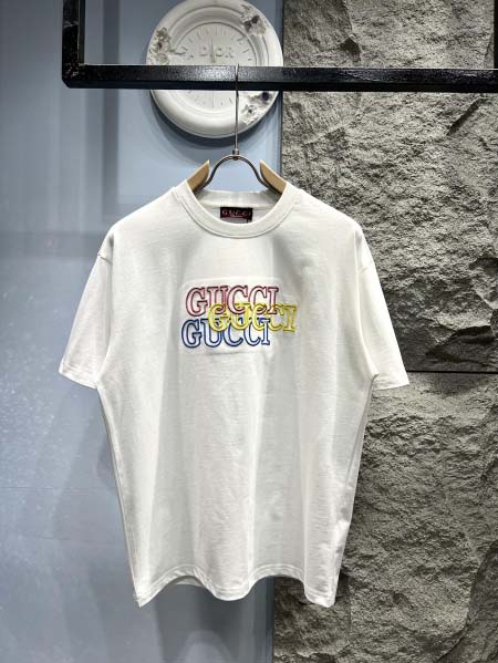 2025年3月19日高品質新作Gucci半袖Tシャツ HoH...