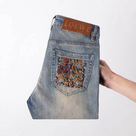 2025年3月21日早春新作loeweジーパン luols工...