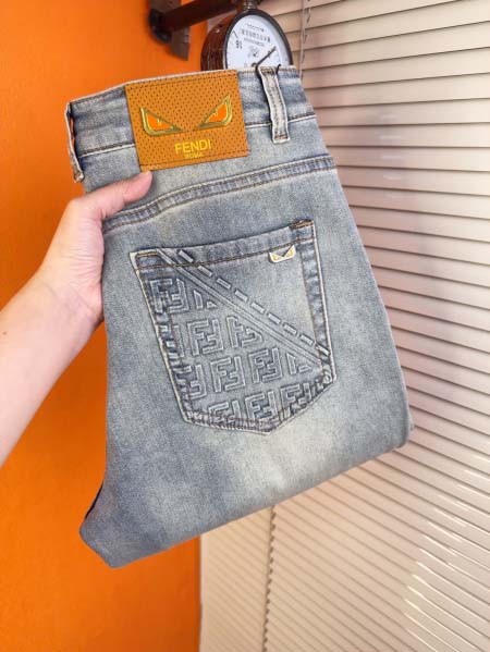 2025年3月21日早春新作FENDIジーパン luols工...
