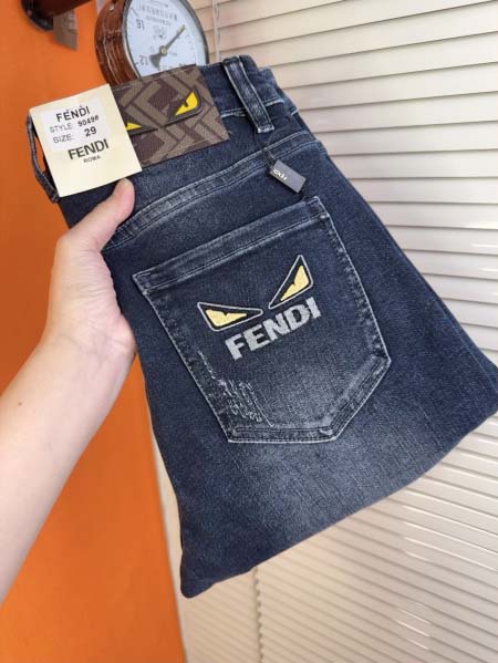 2025年3月21日春夏新作FENDIジーパン luols工...