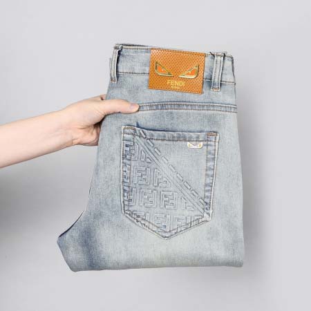2025年3月21日春夏新作FENDIジーパン luols工...