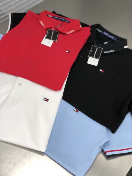 2025年3月21日春夏新作Tommyビジネスの高級品半袖T...