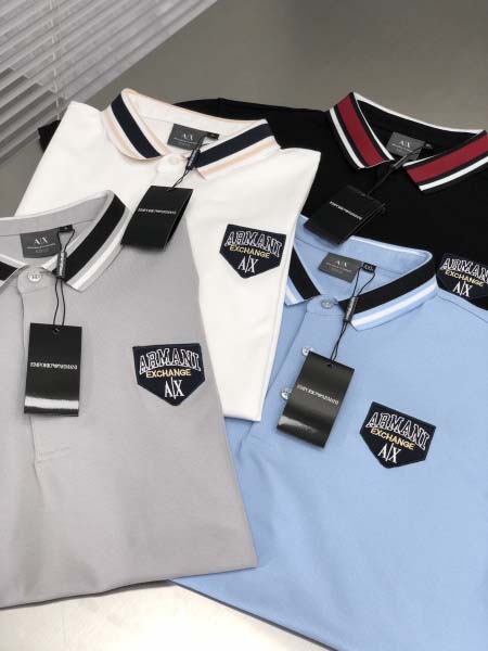 2025年3月21日春夏新作ARMANIビジネスの高級品半袖...