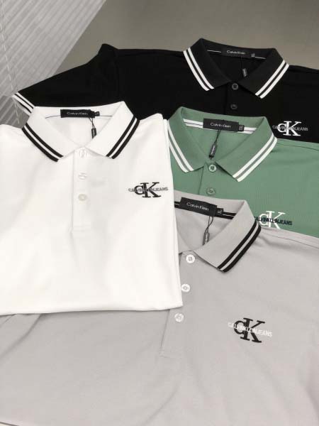 2025年3月21日春夏新作CKビジネスの高級品半袖Tシャツ...