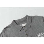 2025年3月25日入荷春夏高品質新作Chrome heartsニット半袖Tシャツdiand工場