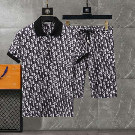 2025年3月25日入荷春夏新作Dior半袖 セット上下sh...
