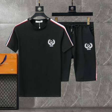 2025年3月25日入荷春夏新作Dior半袖 セット上下sh...