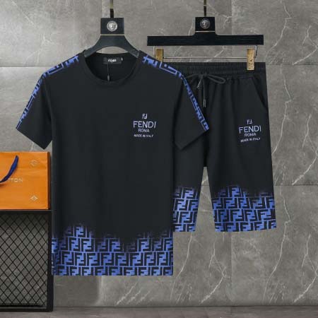 2025年3月25日入荷春夏新作FENDI半袖 セット上下s...