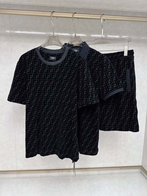2025年3月26日入荷春夏高品質新作Fendi半袖 上下T...