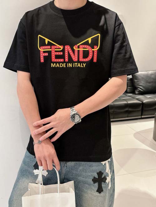 2025年3月27日入荷春夏高品質新作FENDI半袖 tシャ...
