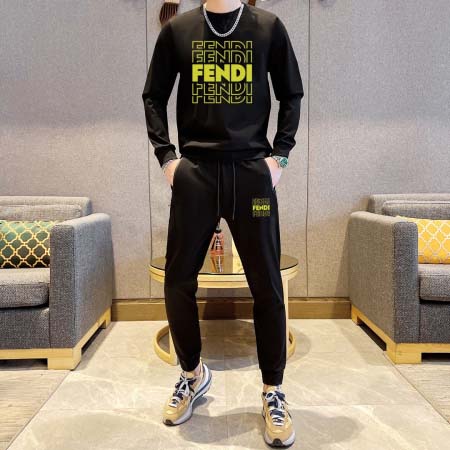 2025年3月28日入荷新作FENDI春秋メンズ 上下セット...