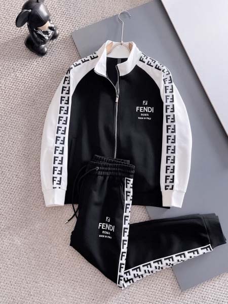 2025年3月28日入荷新作FENDI春秋メンズ 上下セット...