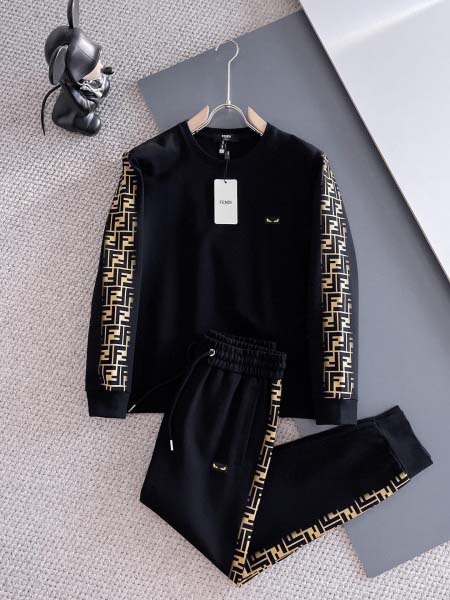 2025年3月28日入荷新作FENDI春秋メンズ 上下セット...