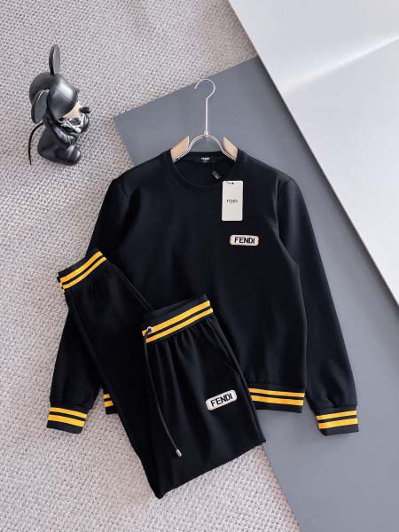 2025年3月28日入荷新作FENDI春秋メンズ 上下セット...
