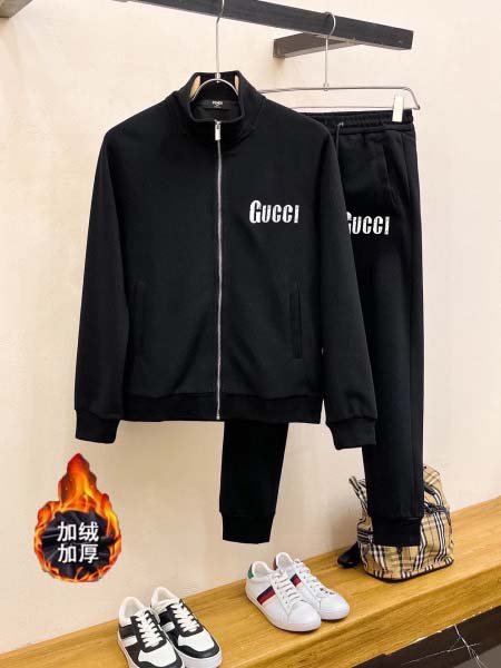 2025年3月28日入荷新作GUCCI秋冬メンズ 上下セット...