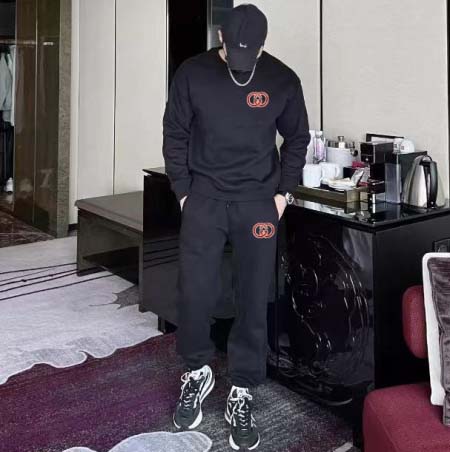 2025年3月28日入荷新作GUCCI春秋メンズ 上下セット...