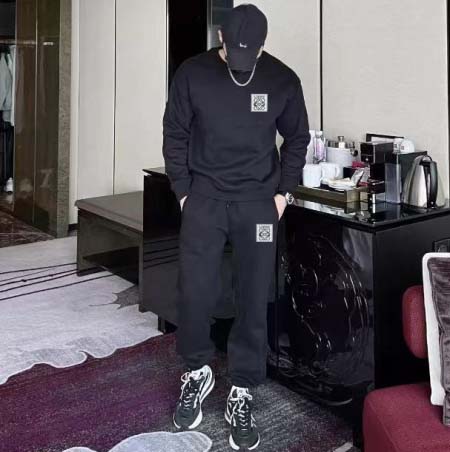 2025年3月28日入荷新作LOEWE春秋メンズ 上下セット...