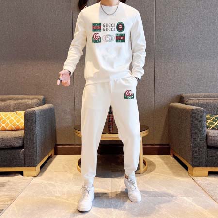 2025年3月28日入荷新作GUCCI春秋メンズ 上下セット...