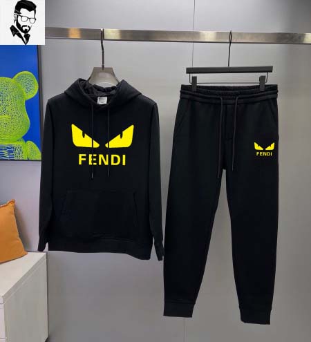 2025年3月28日入荷新作FENDI春秋メンズ 上下セット...