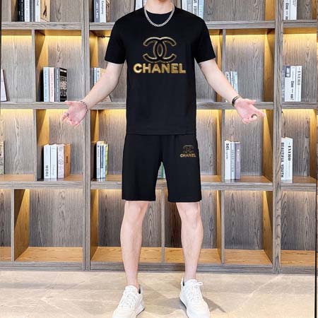 2025年3月28日入荷新作CHANEL夏メンズ 上下セット...