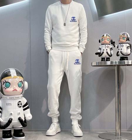 2025年3月28日入荷新作CHANEL春秋メンズ 上下セッ...