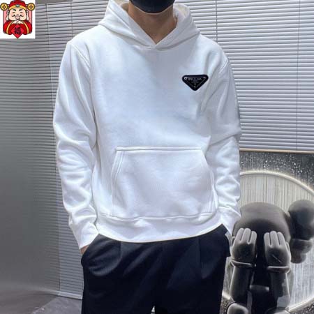 2025年3月28日入荷新作PRADA春秋メンズパーカーM-...