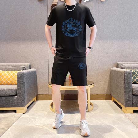 2025年3月28日入荷新作BURBERRY夏メンズ 上下セ...