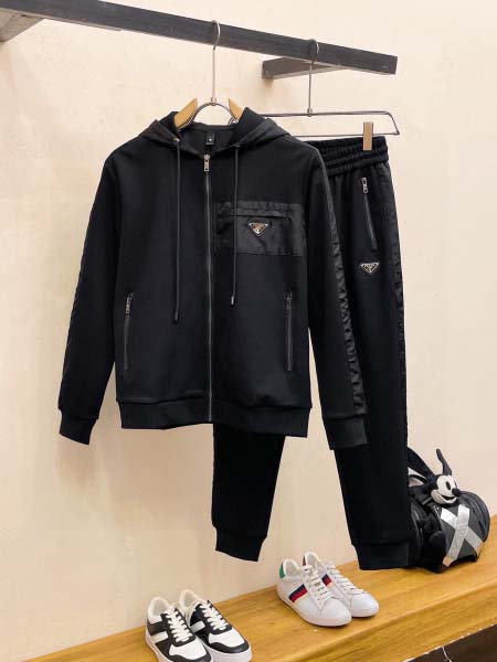 2025年3月28日入荷新作PRADA春秋メンズ 上下セットM-3XL/zhan工場