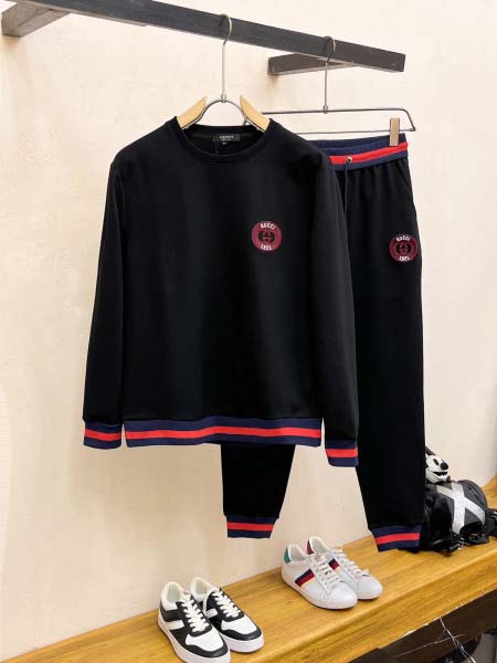 2025年3月28日入荷新作GUCCI春秋メンズ 上下セット...