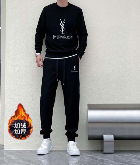 2025年3月28日入荷新作YSL秋冬メンズ 上下セットM-...