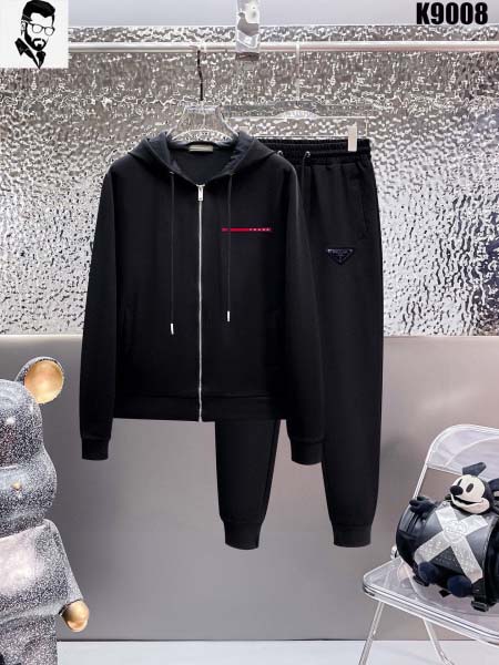 2025年3月29日入荷新作PRADA春秋メンズ 上下セット...