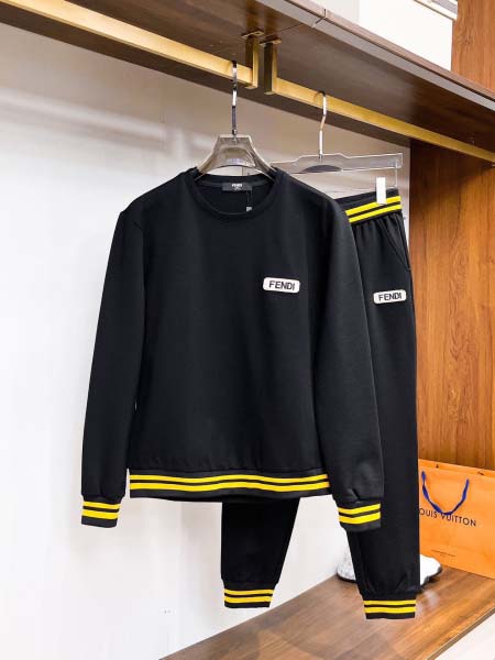 2025年3月29日入荷新作FENDI春秋メンズ 上下セット...