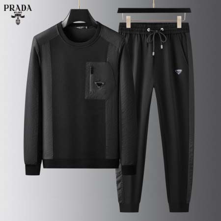 2025年3月29日入荷新作PRADA春秋メンズ 上下セット...