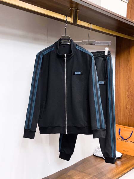 2025年3月29日入荷新作PRADA春秋メンズ 上下セット...