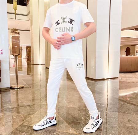 2025年3月30日入荷新作CELINE夏メンズ 上下セット...