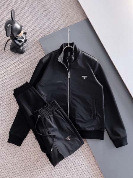 2025年3月30日入荷新作PRADA春秋メンズ 上下セット...